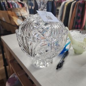 Vintage Fifth Avenue Lead Crystal Candy Dish